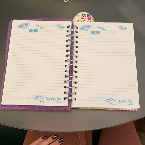 Fun furry notebook/Journal - Picture 2 of 3